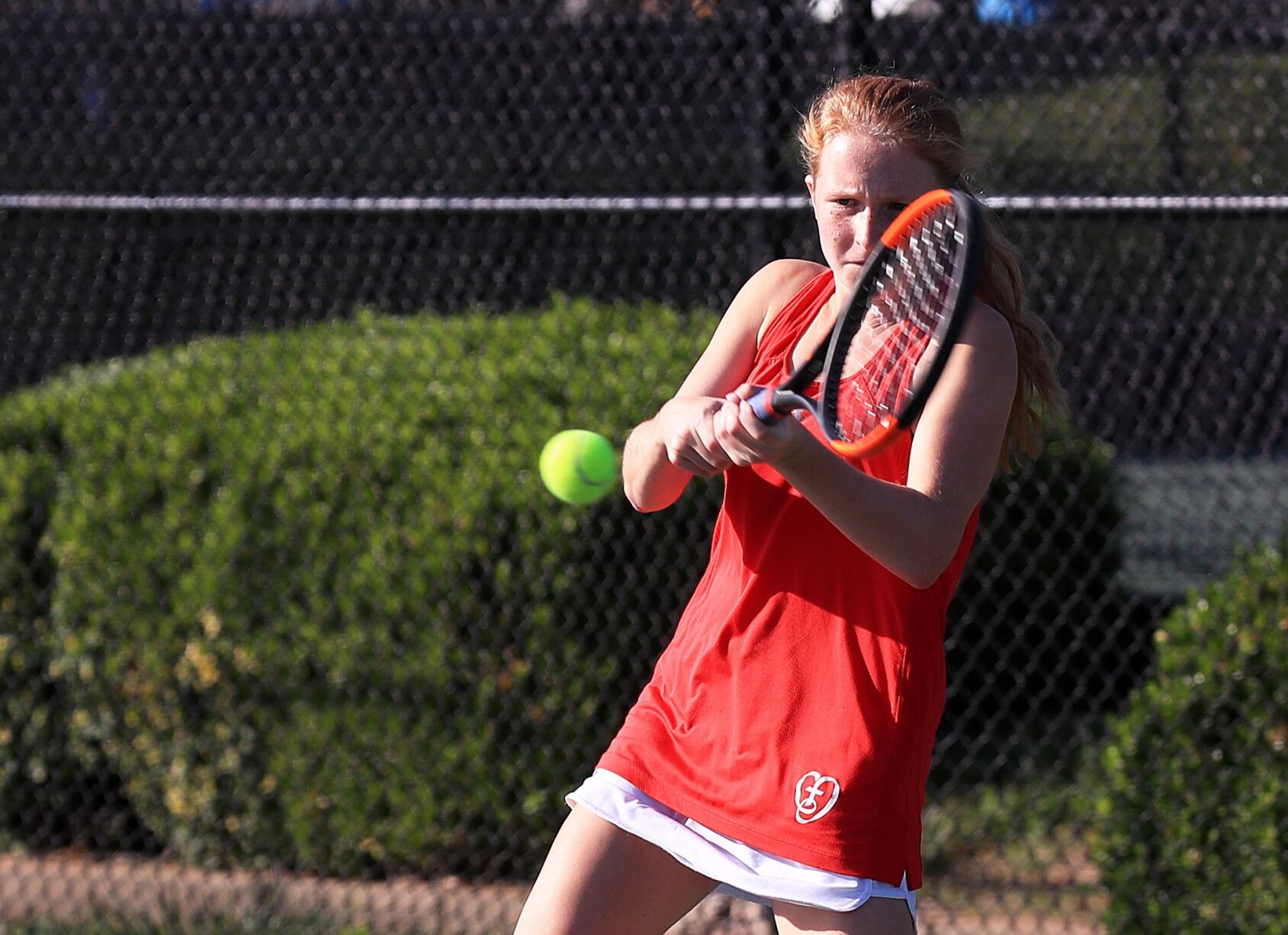 Class 2 girls tennis quarterfinal: Parkway Central 5, Cor Jesu 4